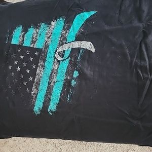 Men's XL Grunt Style Tshirt black PTSD awareness